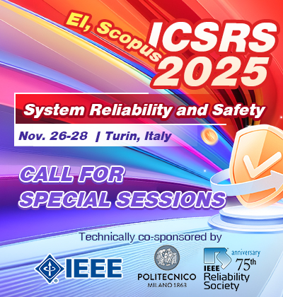 2025 The 9th International Conference on System Reliability and Safety (ICSRS 2025)
