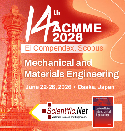 2026 The 14th Asia Conference on Mechanical and Materials Engineering (ACMME 2026)