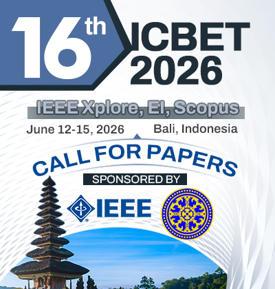 2026 16th International Conference on Biomedical Engineering and Technology (ICBET 2026)