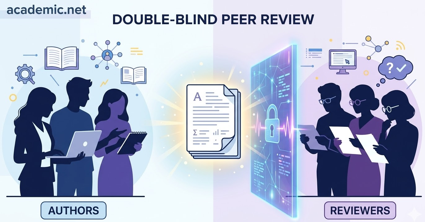 Comparison showing how to correctly format an anonymous title page for double-blind peer review.