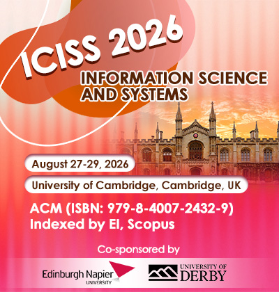 2026 The 9th International Conference on Information Science and Systems (ICISS 2026)
