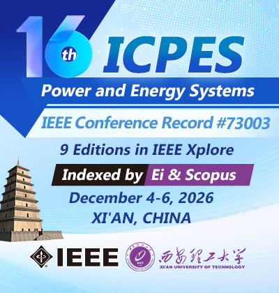 2026 The 16th International Conference on Power and Energy Systems (ICPES 2026)