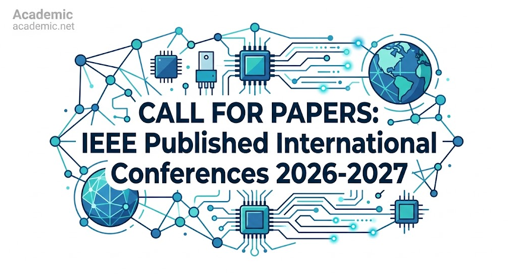 CALL FOR PAPERS IEEE Published International Conferences 2026-2027 Guide Banner