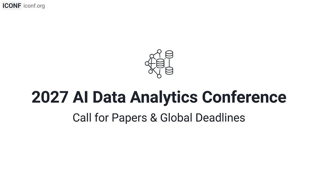 2027 AI Data Analytics Conference