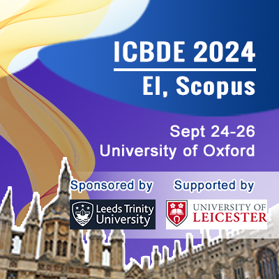 ICBDE 2024 cover